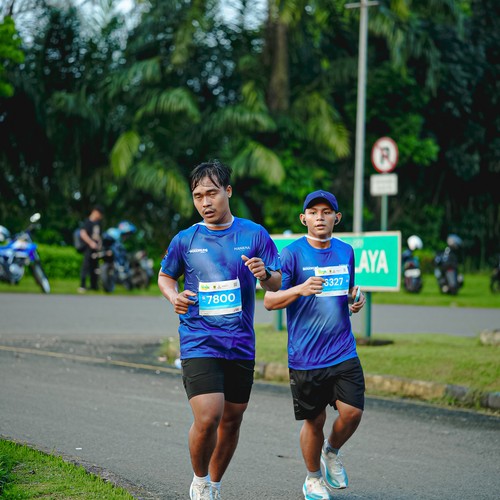 Race photo from BOGORUN 2026