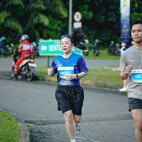 Race photo from BOGORUN 2026