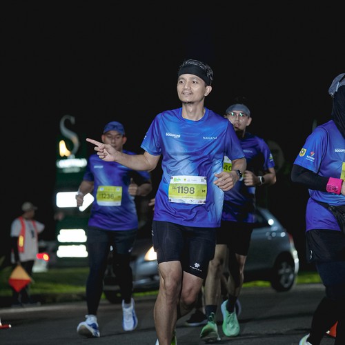 Race photo from BOGORUN 2026