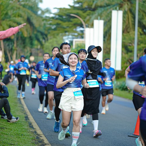 Race photo from BOGORUN 2026
