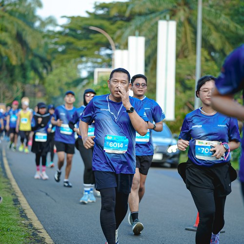 Race photo from BOGORUN 2026