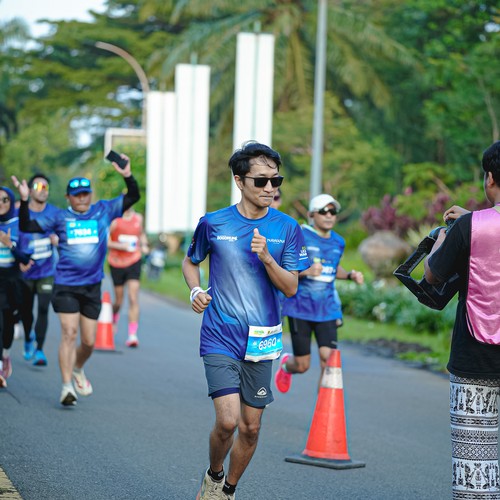 Race photo from BOGORUN 2026