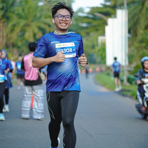 Race photo from BOGORUN 2026