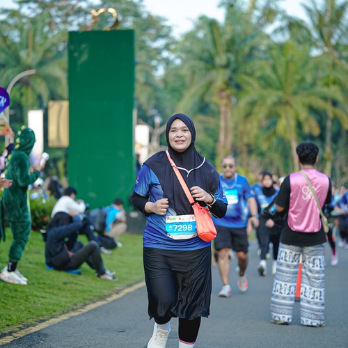 Race photo from BOGORUN 2026