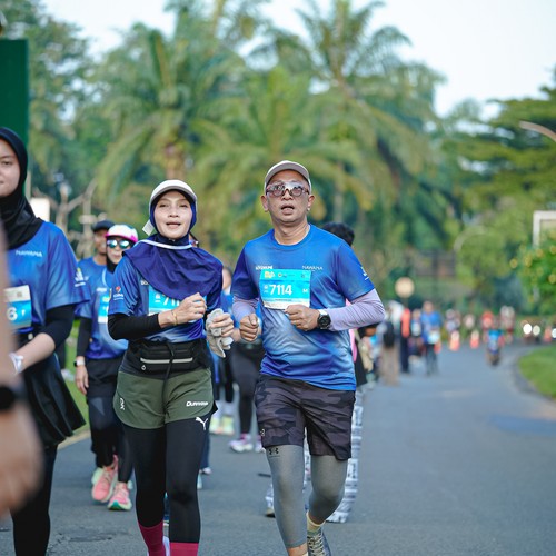 Race photo from BOGORUN 2026