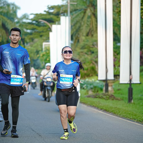 Race photo from BOGORUN 2026