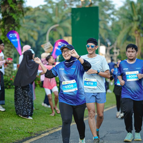 Race photo from BOGORUN 2026