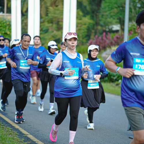 Race photo from BOGORUN 2026