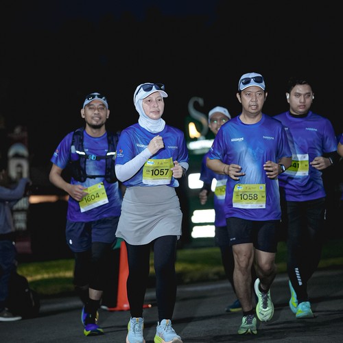 Race photo from BOGORUN 2026