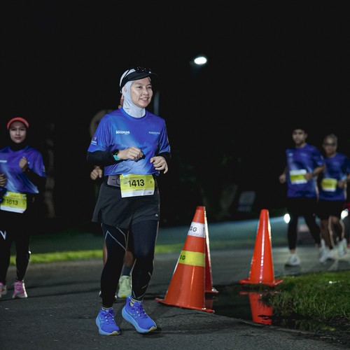 Race photo from BOGORUN 2026