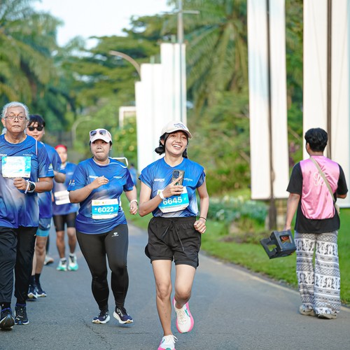 Race photo from BOGORUN 2026