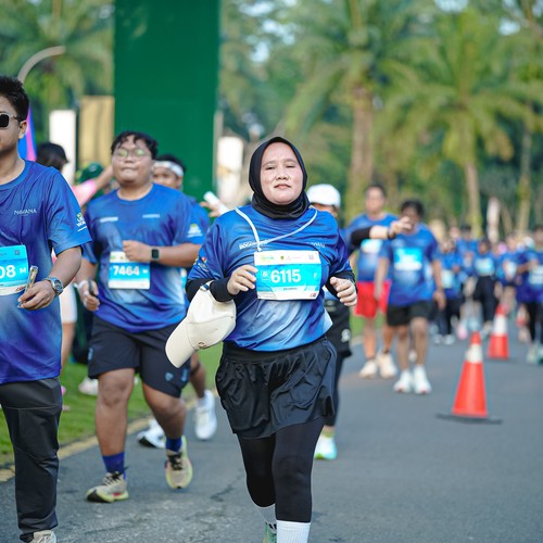 Race photo from BOGORUN 2026