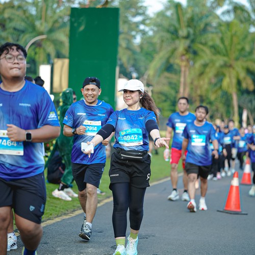 Race photo from BOGORUN 2026