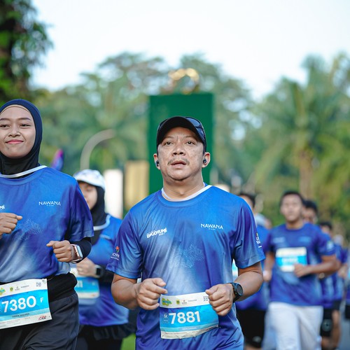 Race photo from BOGORUN 2026