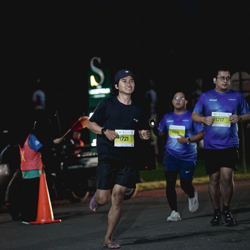 Race photo from BOGORUN 2026
