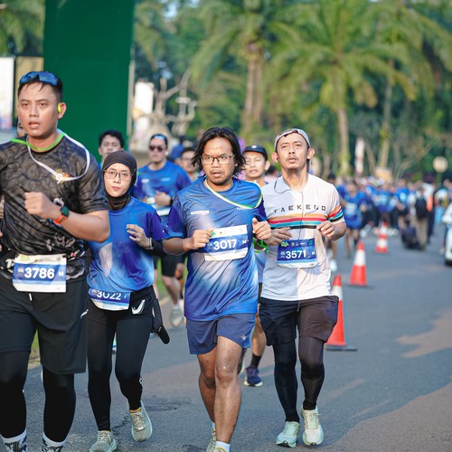 Race photo from BOGORUN 2026