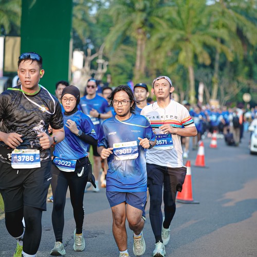 Race photo from BOGORUN 2026
