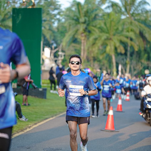 Race photo from BOGORUN 2026