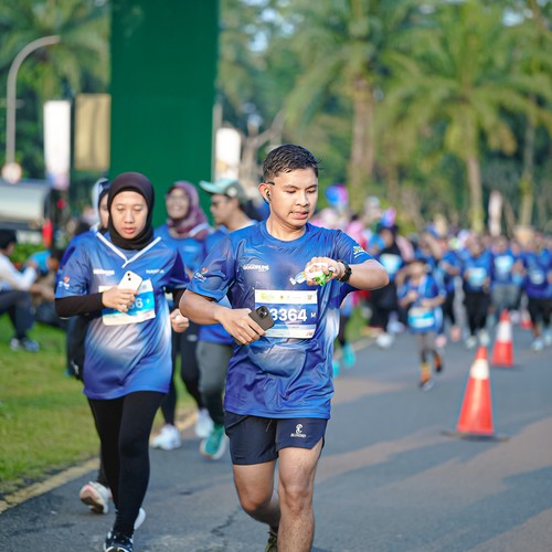 Race photo from BOGORUN 2026