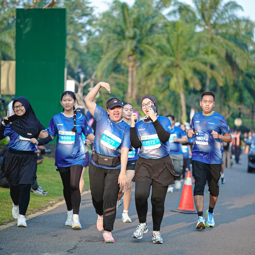 Race photo from BOGORUN 2026