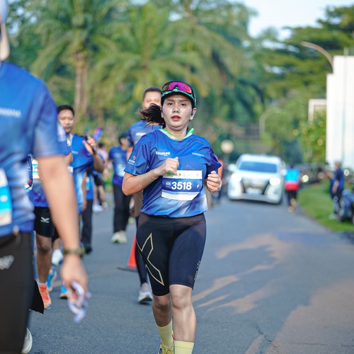 Race photo from BOGORUN 2026