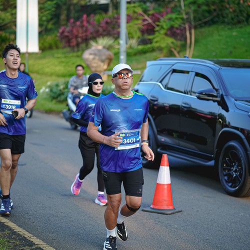 Race photo from BOGORUN 2026