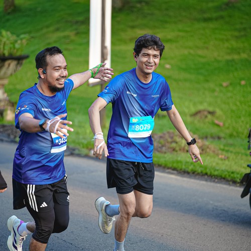 Race photo from BOGORUN 2026