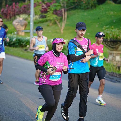 Race photo from BOGORUN 2026