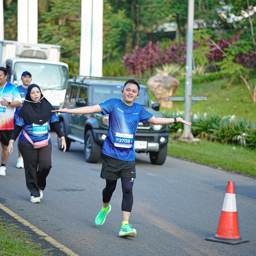 Race photo from BOGORUN 2026