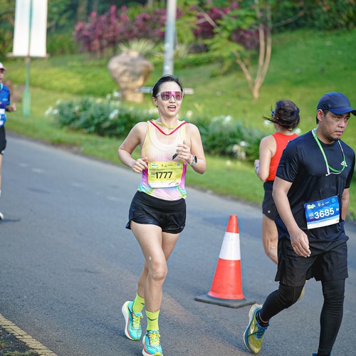 Race photo from BOGORUN 2026