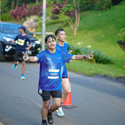 Race photo from BOGORUN 2026