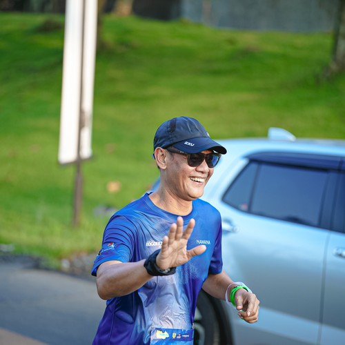 Race photo from BOGORUN 2026