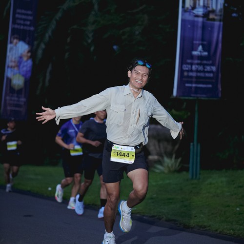 Race photo from BOGORUN 2026