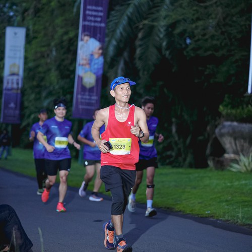 Race photo from BOGORUN 2026