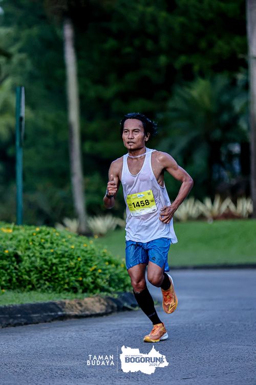 Race photo from Taman Budaya x BOGORUN 2025