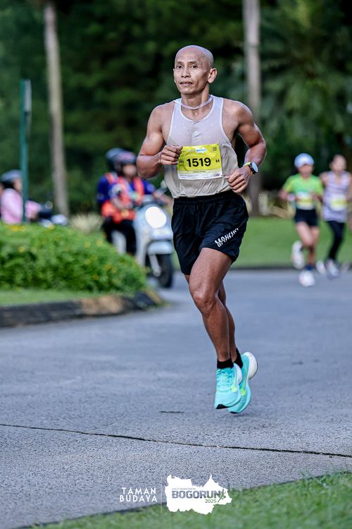 Race photo from Taman Budaya x BOGORUN 2025