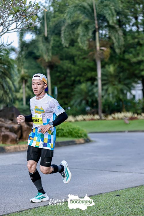 Race photo from Taman Budaya x BOGORUN 2025