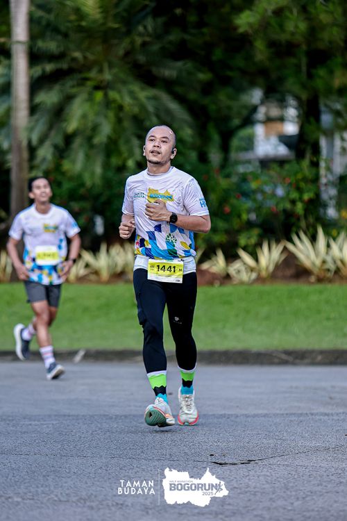 Race photo from Taman Budaya x BOGORUN 2025