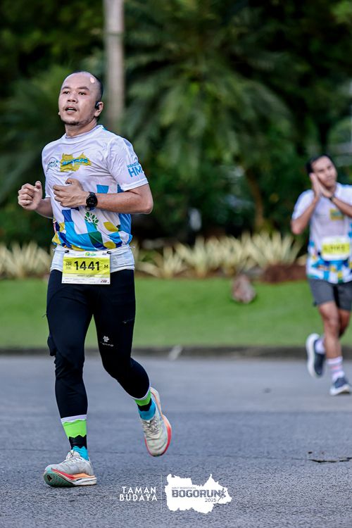 Race photo from Taman Budaya x BOGORUN 2025