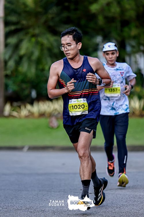Race photo from Taman Budaya x BOGORUN 2025