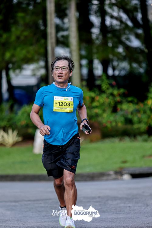 Race photo from Taman Budaya x BOGORUN 2025