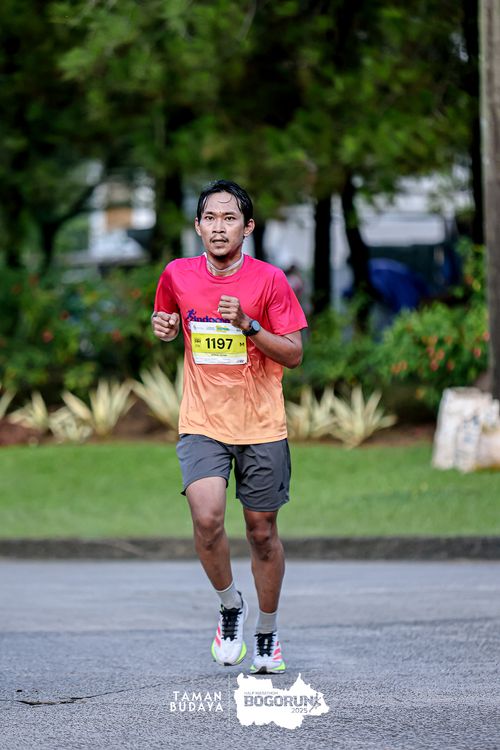 Race photo from Taman Budaya x BOGORUN 2025