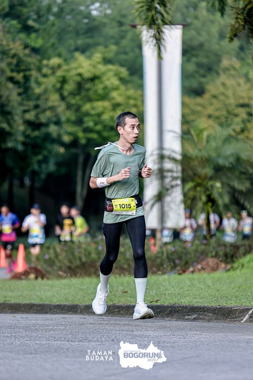 Race photo from Taman Budaya x BOGORUN 2025