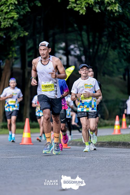 Race photo from Taman Budaya x BOGORUN 2025