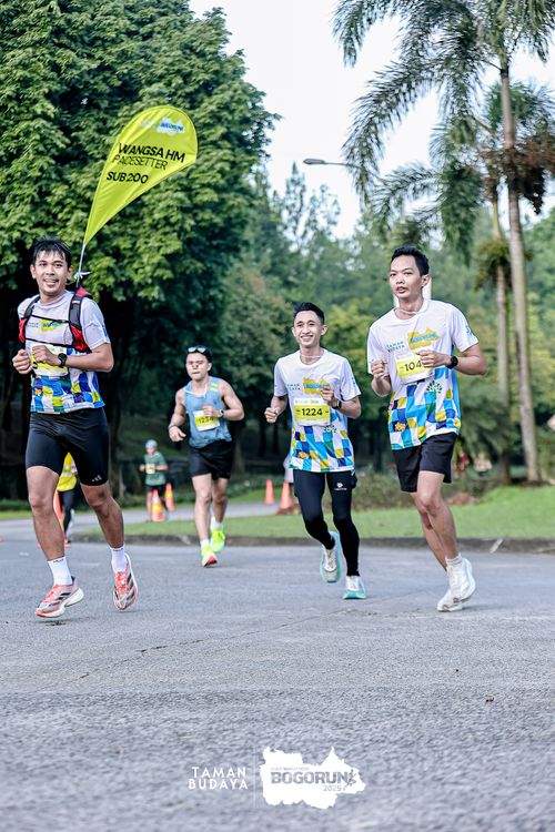 Race photo from Taman Budaya x BOGORUN 2025