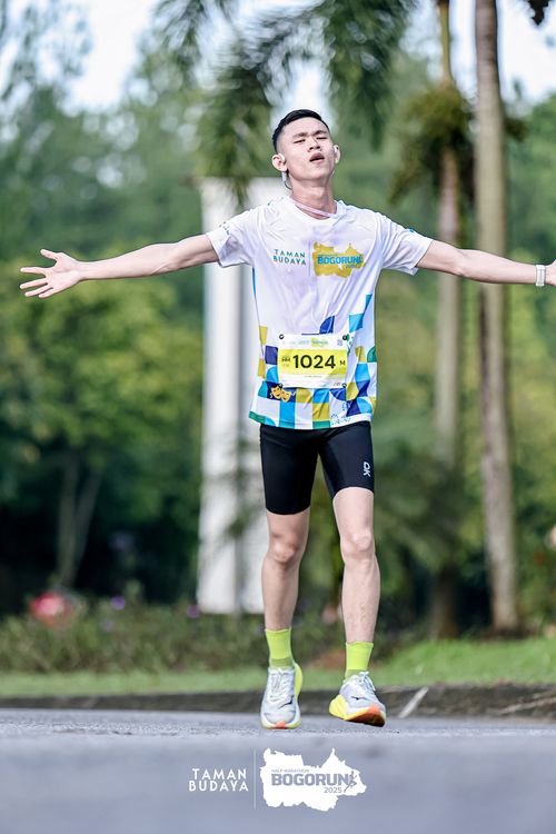 Race photo from Taman Budaya x BOGORUN 2025