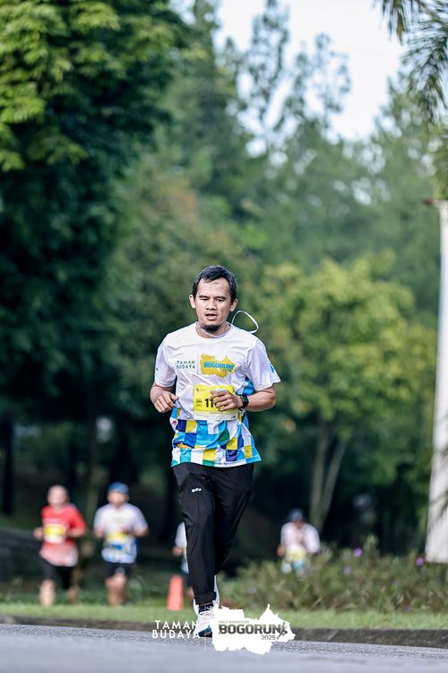Race photo from Taman Budaya x BOGORUN 2025