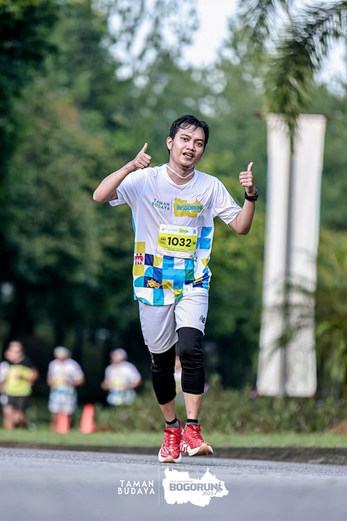 Race photo from Taman Budaya x BOGORUN 2025