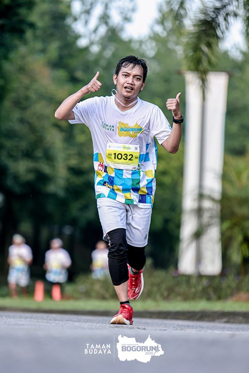Race photo from Taman Budaya x BOGORUN 2025