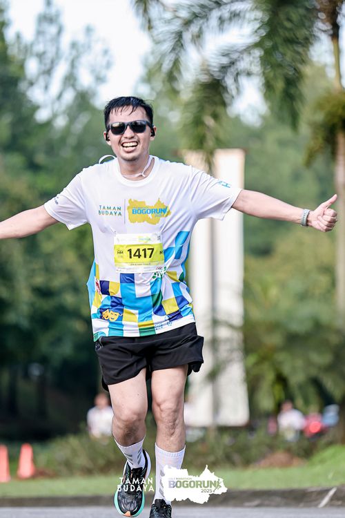 Race photo from Taman Budaya x BOGORUN 2025